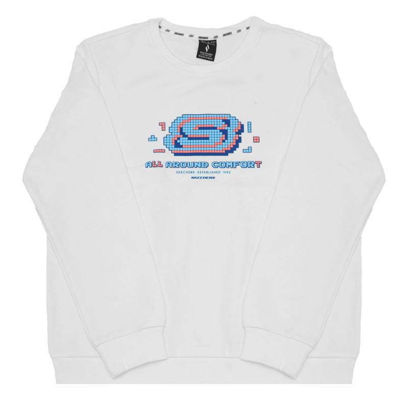 Skechers Classic Fashion Casual Comfortable Retro Trend Hoodie Unisex hoodies RF-L322W917-0019 XL