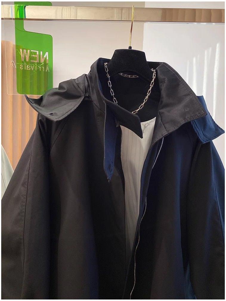 Women's Retro Baseball Jacket - Casual Loose Fit for Spring & Autumn