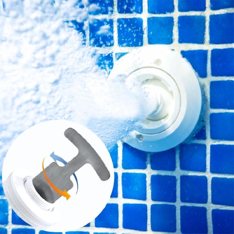 Pool Jet and Plugs Removal Tool Metal Construction for Long Use in Various Pool Environment