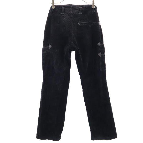 Vintage Black Corps Corduroy Pants W33 Black Logger Pants Men's Used