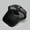 Amerikanischer Stil 3D-gedruckte Buchstaben Baseballkappen Neu Unisex Sonnenschutz Persönlich Atmungsaktiv Farbblock Vielseitig Netz Trucker Caps