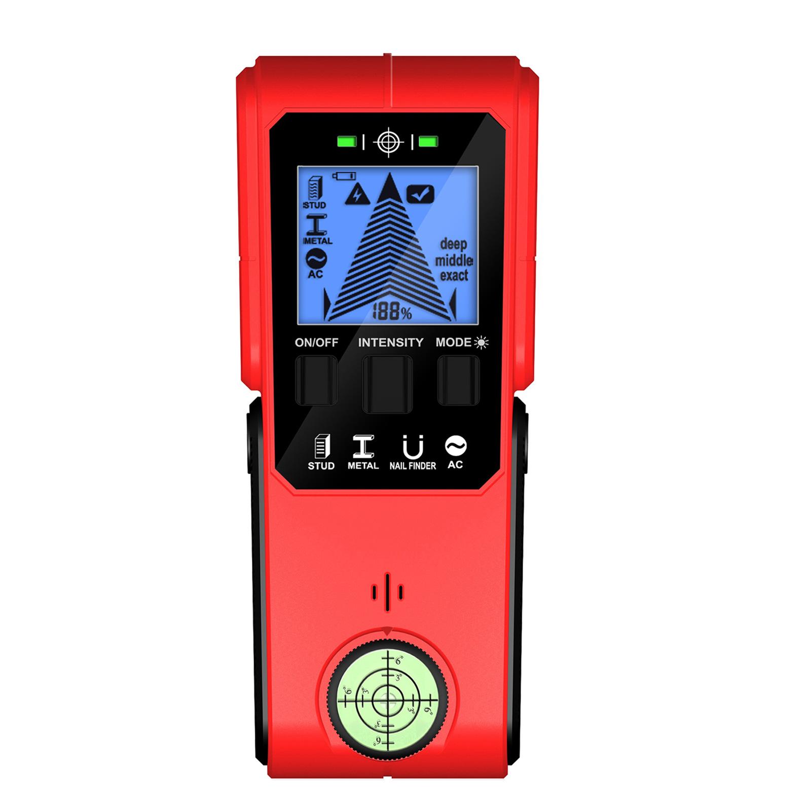 

Усовершенствованный портативный сканер для проводов и труб, детектор стен для легкого обнаружения металлических труб и электропроводки. Прост в использовании.