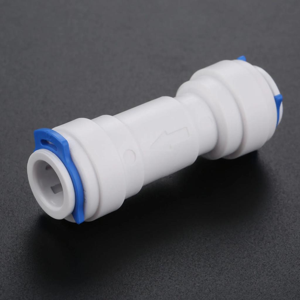 3/8" (9.5mm) Pushfit Tube Non-Return One Way Check Valve For RO Water Filter System Reverse Osmosis RO Water System Purifier 1pc