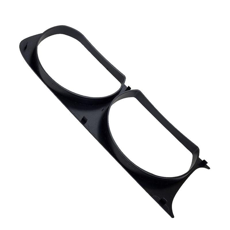 2Pcs Front Headlight Lamp Bezel Frame Trim for Dodge Challenger 2008 2009 2010 2011 2012 2013 2014 68051527AA 68051526AA