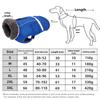 Pet Fall and Winter Thickened Jacket Big Dog Clothes Reflective Warm Clothing Dog Insert Button Clothing