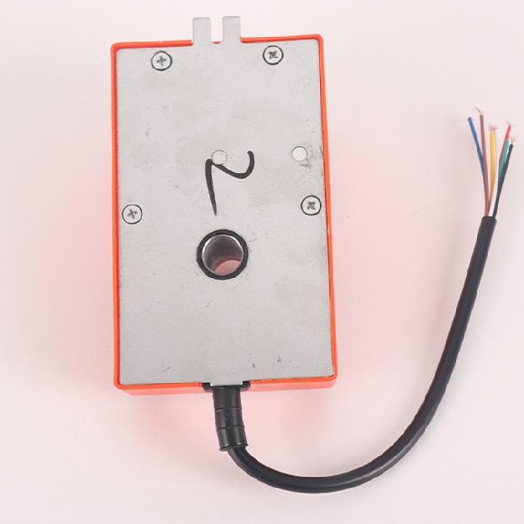 Vervangende Klepsteller Verstelbare Windkleppenregelaar voor Huisventilatie, Aangedreven Actuator, ABS Behuizing en Schachtbevestiging voor Kanaalregeling