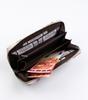 Large women's wallet-pencil case made of eco-leather - David Jones