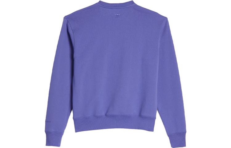 Adidas Originals Pharrell Williams Sweatshirts Unisex Blue Crew Neck Moderate Regular HF9945