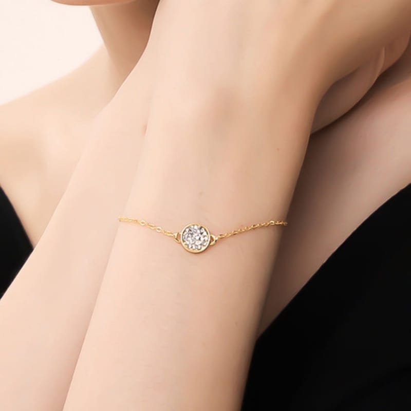 

WESTISLAND Crystal Alice Bracelet 14K_WI9542243 single type