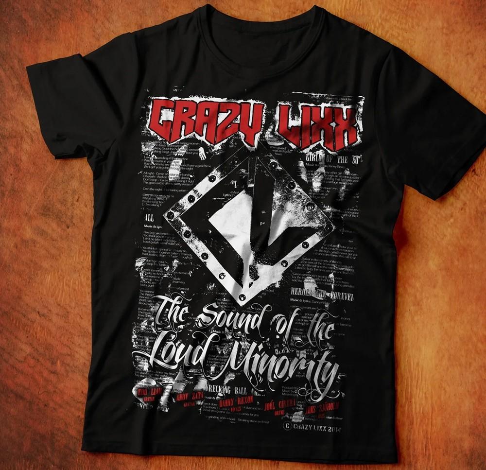Christmas gift Crazy Lixx Loud Minority Cotton Unisex All Size 24D207 S разноцветный