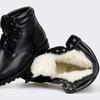 Jihua 3515 Men's Winter Leather Wool Combat Boots