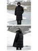Men's Mid-Length Cotton Padded Jacket - Thickened Winter Coat for 2025 Season