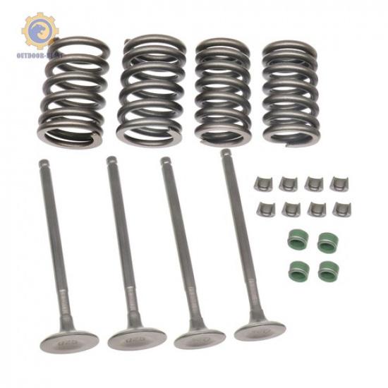 Kit de Cilindro e Válvulas de Admissão para Honda TRX300EX Sportrax 300 2X4 1993-2008