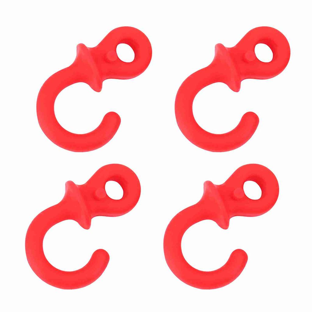 4Pcs   Rubber Compound Bow String Stabilizer Vibration Damper  (Black)