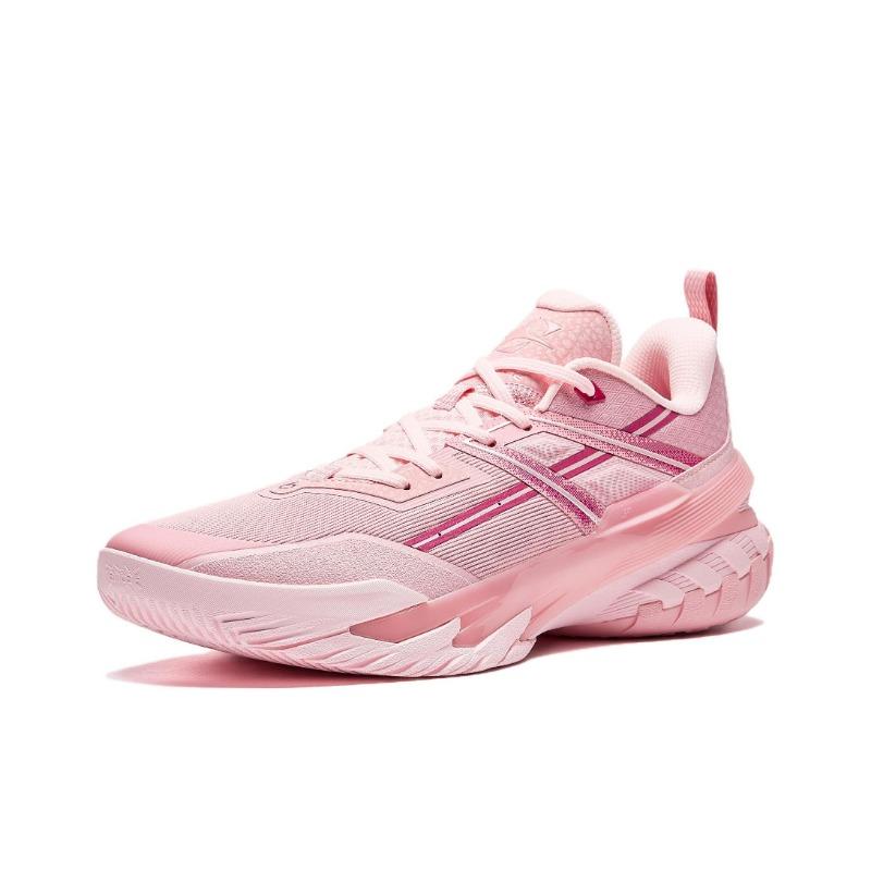 Anta Air 6 Heartbeat Cement King Outdoor Shock Absorption Anti-Slip Low-Top Basketball Shoes Men Sneaker Pink 912541602Q-4