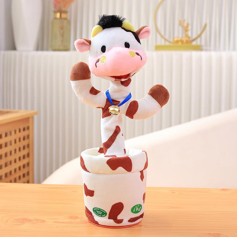 Promotional Gift Stuffed Animals Dancing and Singing Plush Toy Charging-version