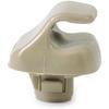 jatech1pc Front Sun Visor Sunvisor Clip Hook Bracket Hanger for Honda Accord Civic Pilot Odyssey (Beige)