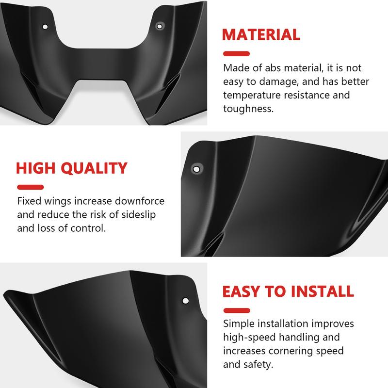 For Z900 Z900SE 2025 Motorcycle Naked Front Spoiler Winglet Aerodynamic Wing Kit Spoiler Z900 SE 2025 New Model Accessories