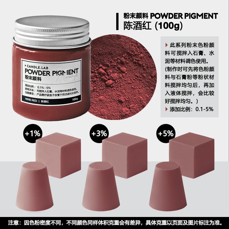 Gypsum Colored Pigments Morandi Fluorescent Dyes Rich Color Good Dispersion for Sculptures Teaching Models Candle Crafts