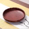 Handmade Retro Round Bamboo Basket: Multi-Purpose Storage, Winnowing Sieve, and Fruit Plate