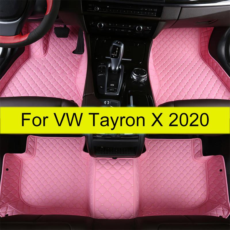 Car Floor Mats For VW Volkswagen Tayron X Auto Foot Pads Automobile Carpet Cover Interior Accessories