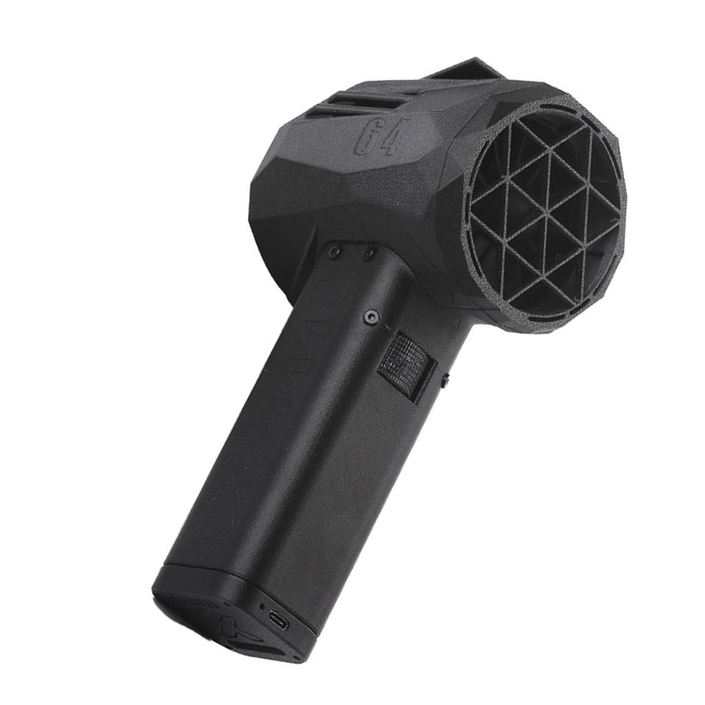 Turbo Fan Blower 350km/h 1500g Thrust 64mm Brushless Motor Stepless Speed Electric Duster with SOS A