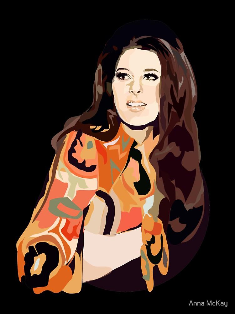 June Carter Cash Bobbie Gentry Singer Oversized T-Shirt