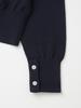 XOX (Women) Essential Round Crop Knit [Navy]