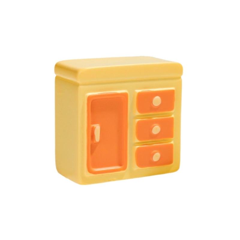 Landscape Resins Furniture Living Room Accessories Miniature Set 10Pieces for DIY Enthusiasts and Dollhouses Ornaments