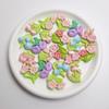100PCS Resin Cute Sunflowers Flowers Flatback Stone Spring Decor Figurine Scrapbook DIY Accessories Hair Bow Slime Charms Craft