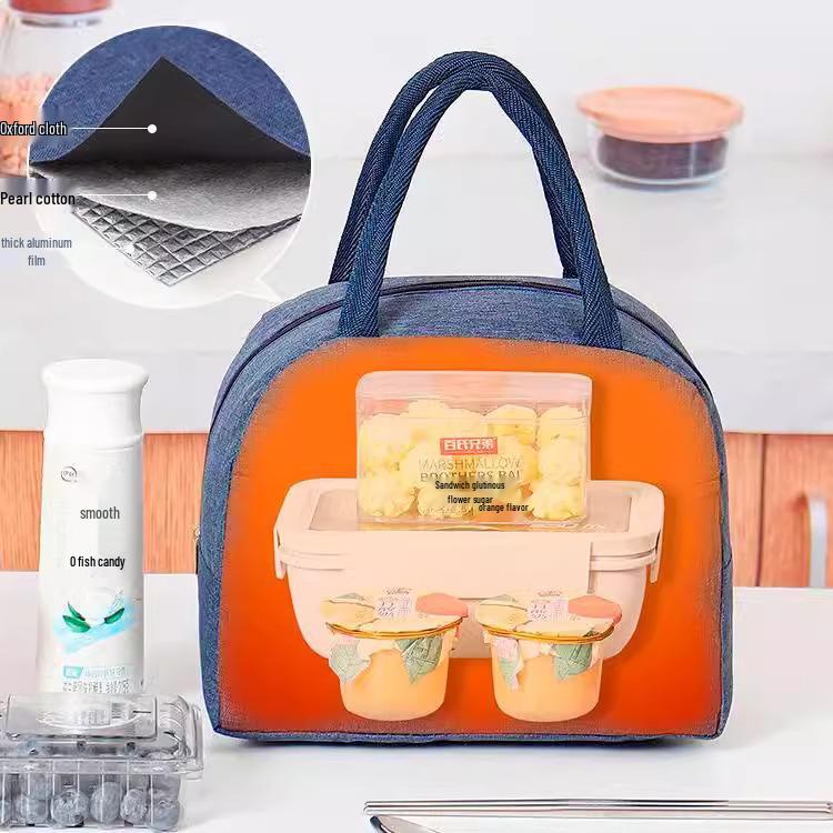 0.01 Newcomer Offer: Insulated, Waterproof & Oilproof Lunch Bag for Students & Office