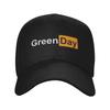 Custom Green Days Hard Rock Roll Baseball Cap WoUnisex Unisex Breathable  Dad Hat Sports