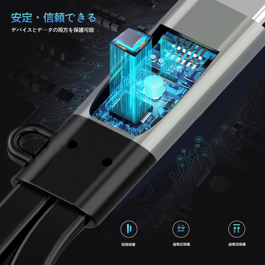 VCOM USB Splitter Y Cable Extension USB Hub with Expansion Ports Combo Mini USB USB Data Direct Compatible with Xbox and USB Splitter 3-in-1 Cord, 3.0