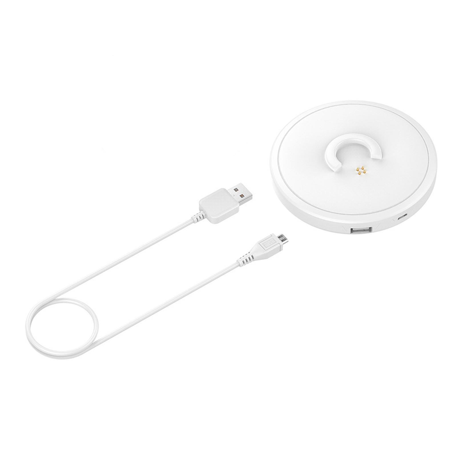 

База-зарядка для колонки, двойной выход, портативная, компактная, док-станция для зарядки Bluetooth-колонки, крепление для офиса белый