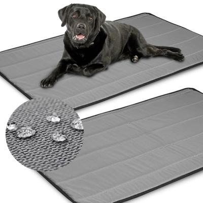 Dog Bed MAT Gray Codura Waterproof, S, M, L, XL