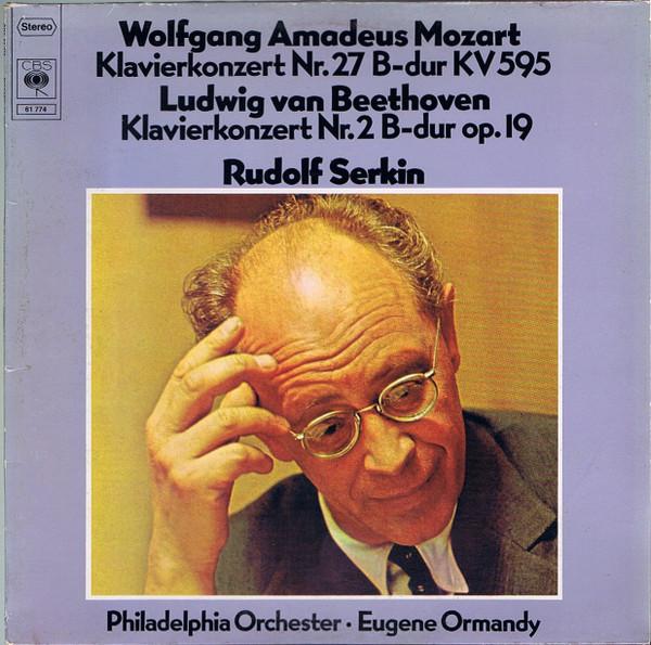 LP Record WOLFGANG AMADEUS MOZART , LUDWIG VA - Klavierkonzert Nr.27 B-Dur KV 595 / 61774 CBS 1977 Germany Classical Used