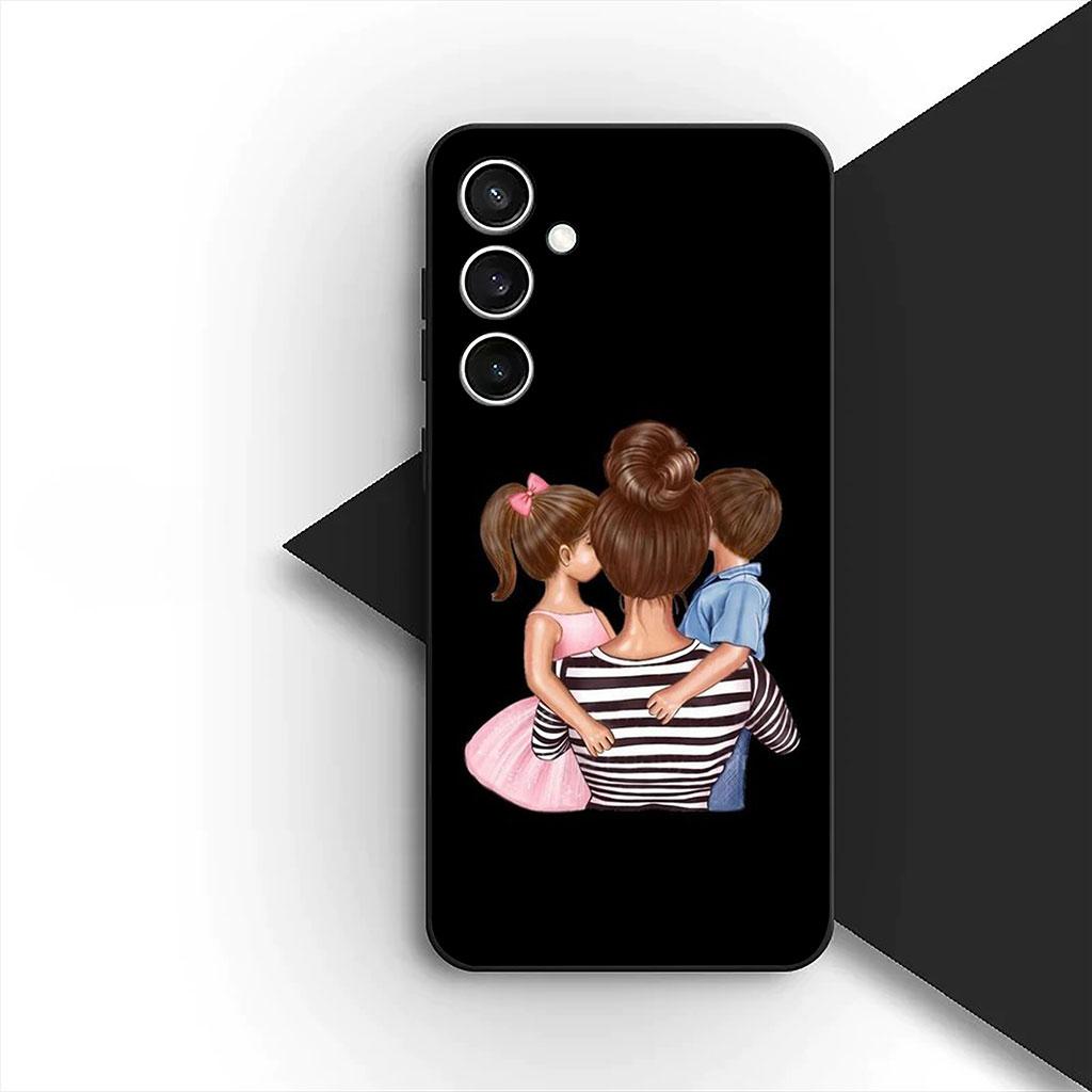 Casing Phone Cover for Xiaomi Redmi Note 14 13 Pro Plus ProPlus 14C 13c Pro+ 5G Case  Woman Baby Girl Mom Family Boy