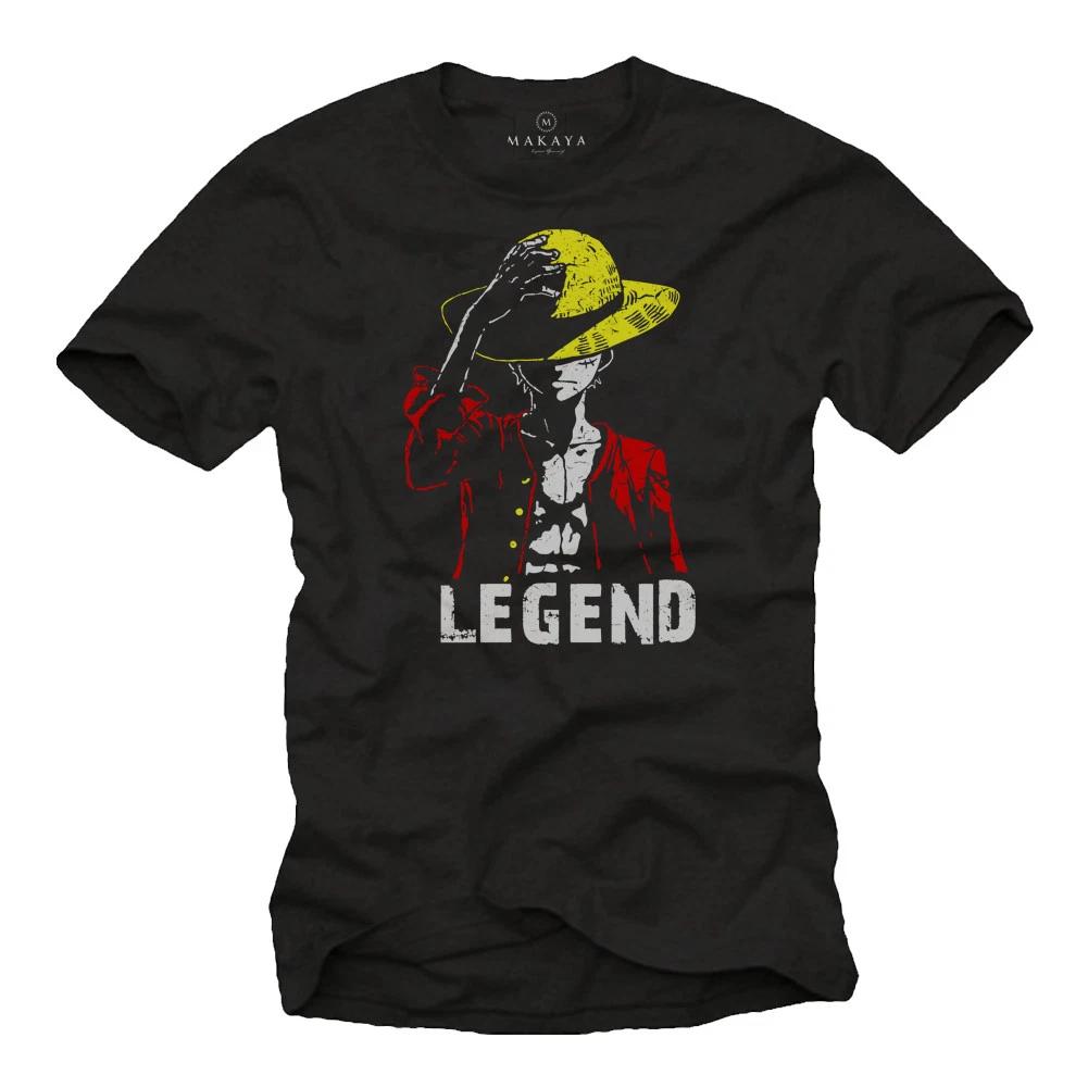 

ONE ACE MANGA MENS T shirt WITH RUFFY PEACE BROTHERS - SHORT SLEEVE COMIC TEE S