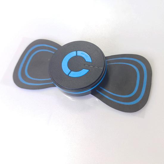 Smart Neck Massager Pad Portable Mini Pulse Massage Patch for Shoulder Back Leg Pain Relief Rechargeable Adjustable Intensity Massage Device for Home