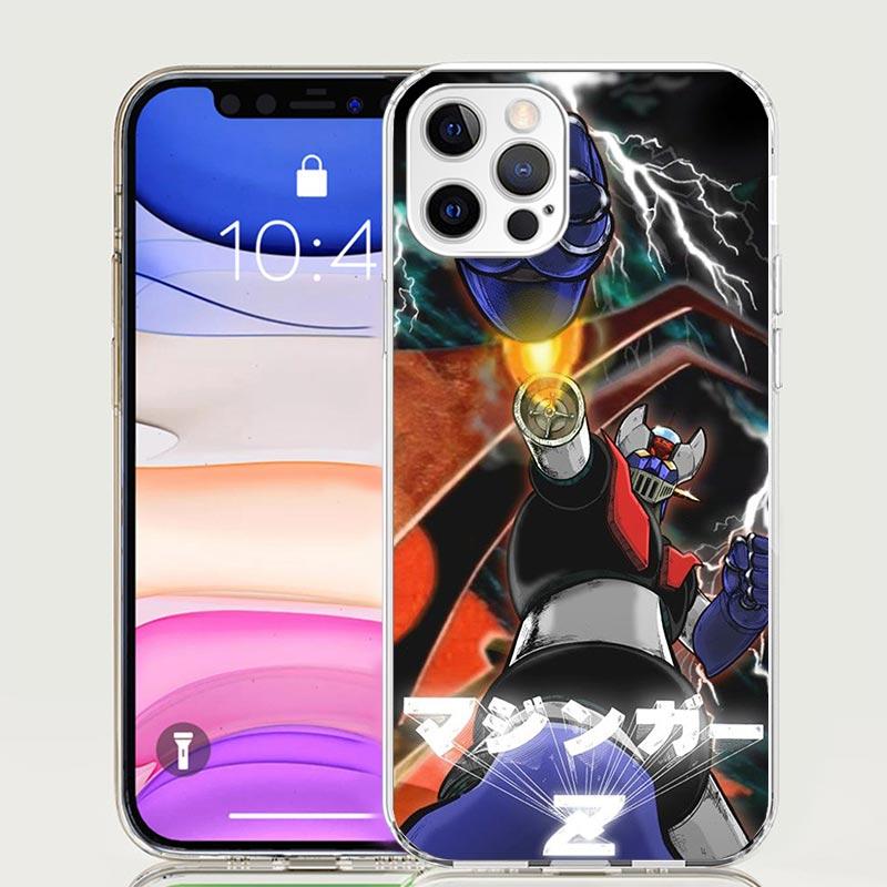 Manga Mazinger Z Anime Case Phone Cover for iphone 17 Air 16 15 14 13 Mini 12 11 Pro Max 16E 7 Plus 8 + SE 2020 Trend Funda 16 1