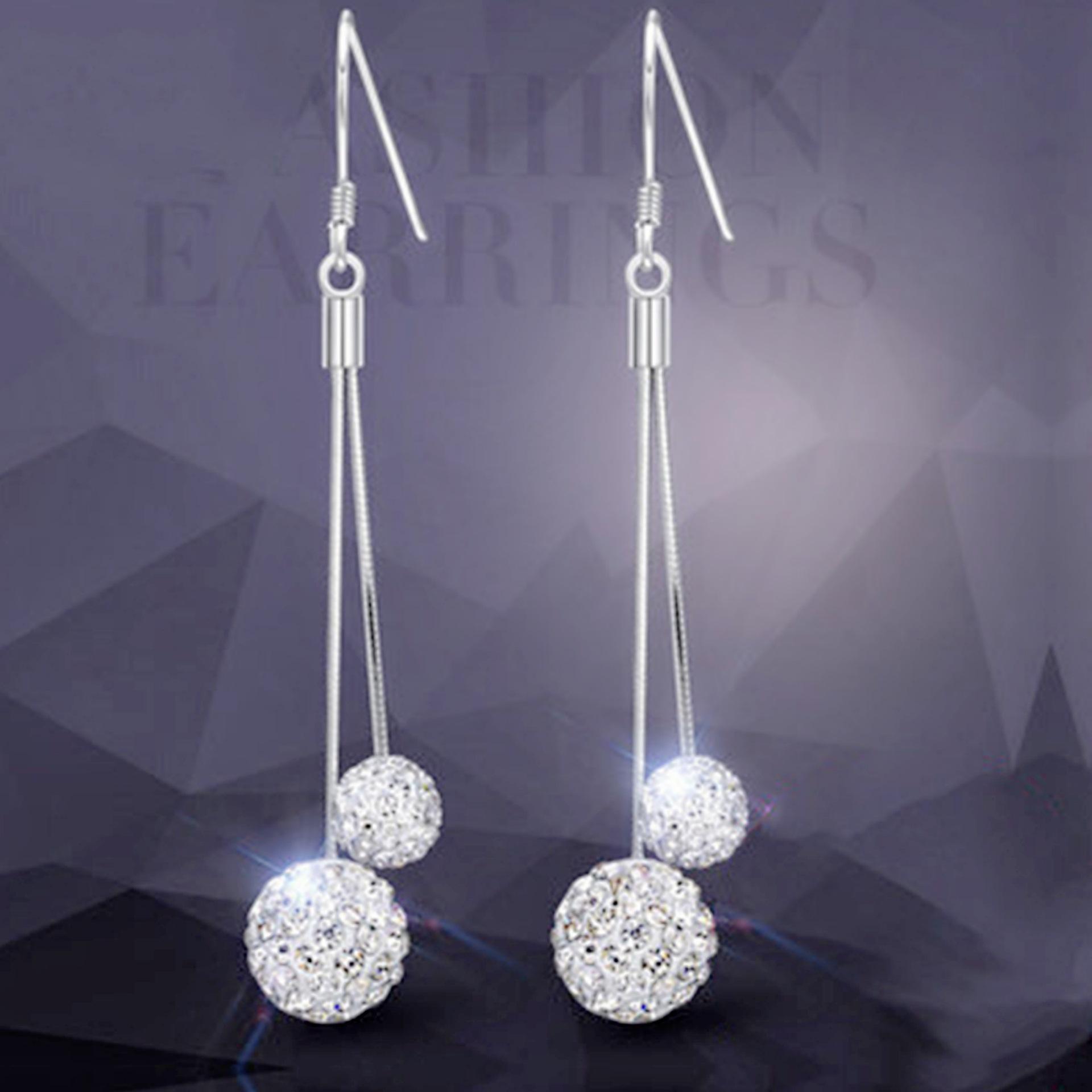 New Trendy and Luxurious Design with Cherry Tassel Earrings, Long Earrings, Round Earrings, and Earrings Accessories