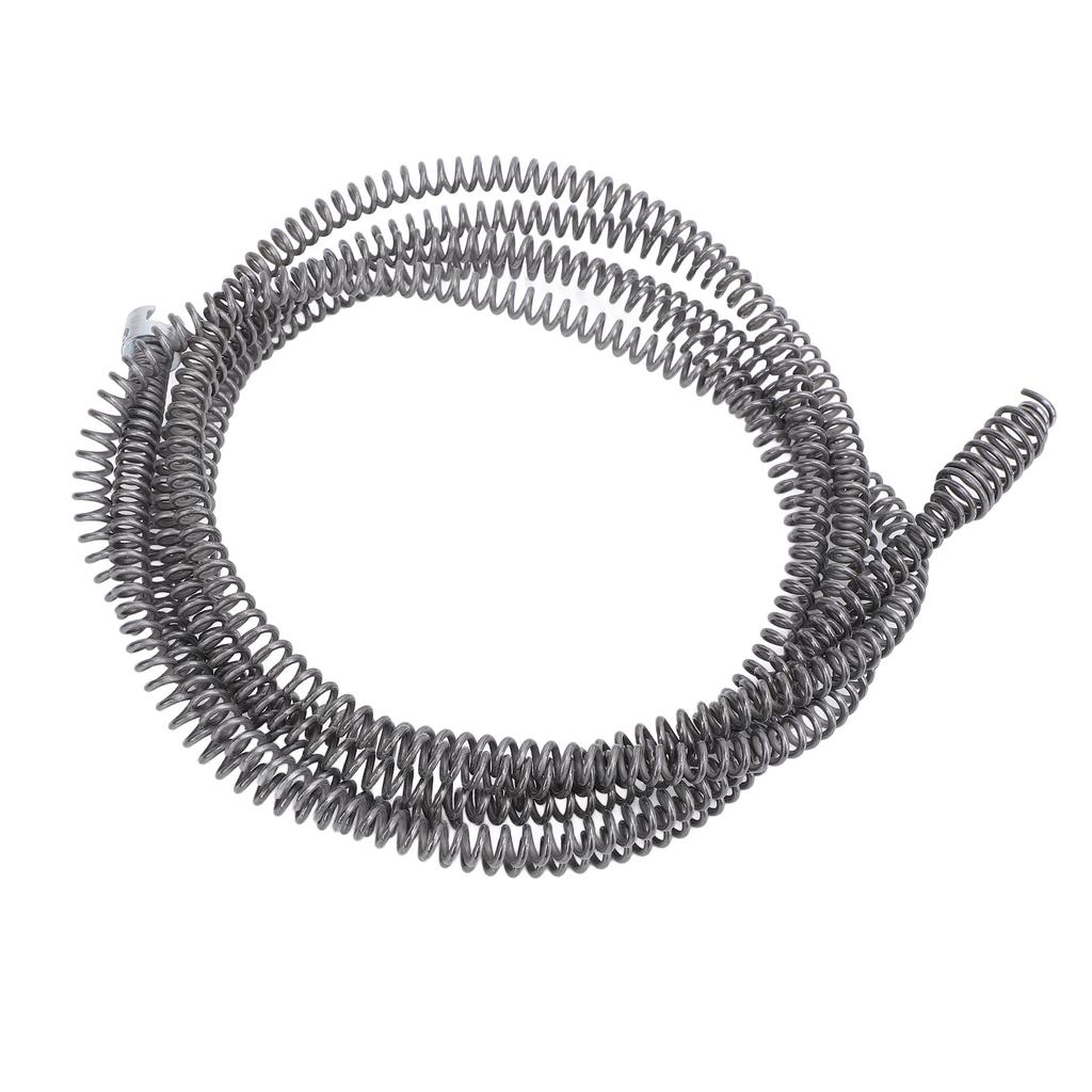 Rensespiralfjærkabel Manganstål Slange Tett Rør Kloakkavløp Rensekabel for