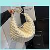 2023 New Korean Style Shoulder Bag Chic Bubble Cloud Bag Simple Fashion Handbag