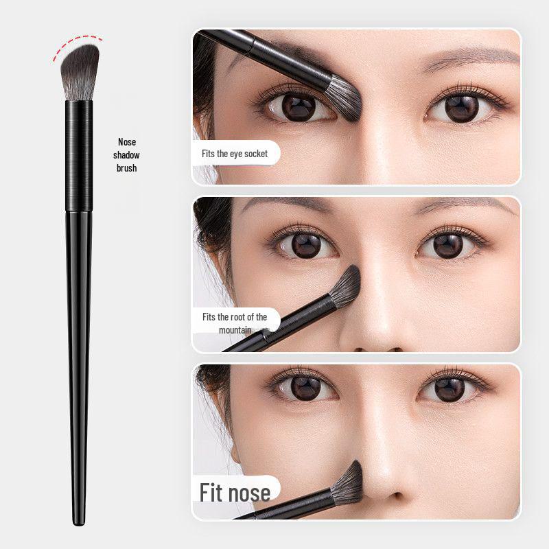 

105 скошенных кистей для контура носа и 106 мягких кистей для растушевки теней для век