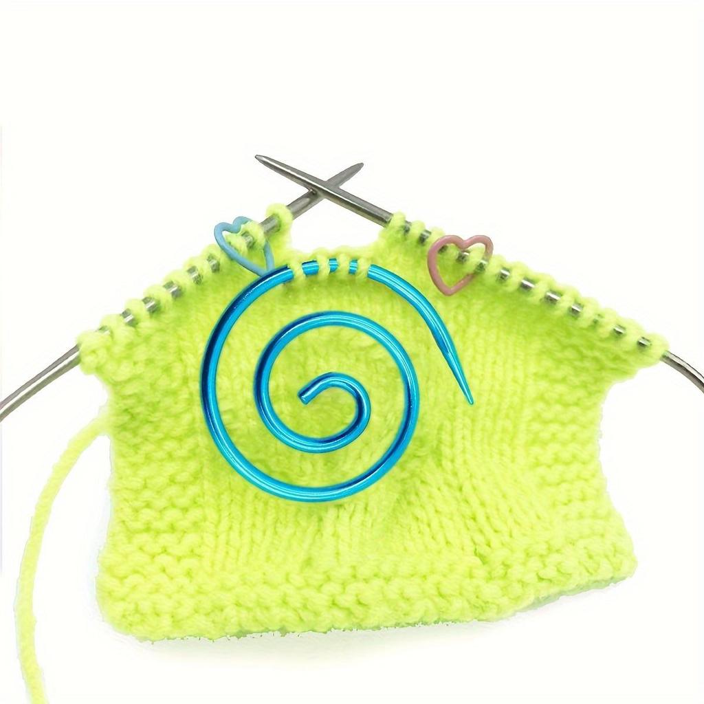 Spiral Cable Needle, Handmade Knitting Tool, Round Spiral Needle Household Knitting Needles Sewing Tools Perfect for Crochet Project