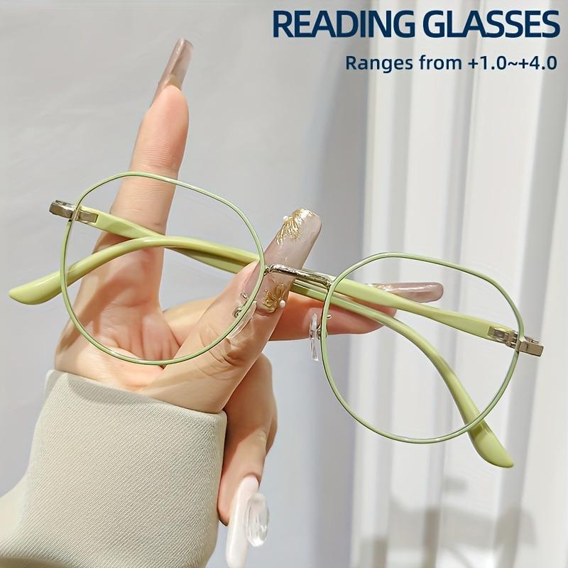 

Набор из 3 штук ретро овальных очков для чтения для мужчин и женщин+1.00 До+4.00 Увеличенная сила Очки против усталости 4.0