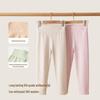 Deesha Children's Brushed High-Waisted Thermal Pants with Wool and Silk