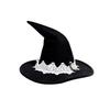 Tree Of Life Badge Wizard Hat Lace Trim Wizard Cap Vintage Halloween Hat  Cosplay Party