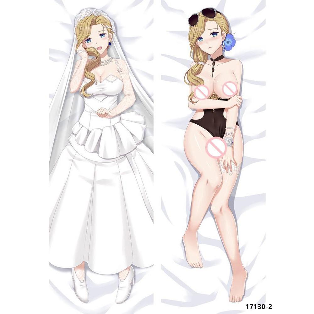 60x180cm MMF Anime Dakimakura tělový povlak na polštář Fate Stay Night Saber Hugging Potah na polštář Manga 1