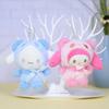 Adorable Sanrio Plush Toys Kuromi Cinnamoroll My Melody Pompompurin 12cm Short Plush